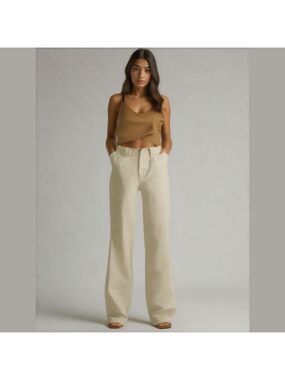 Wild Fable Low Rise Flare Tan Pants 00